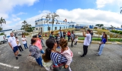 Grupo de mogianos conheceu parte da operação da ETA Centro, com informações sobre tratamento da água, uso consciente da água e responsabilidade com meio ambiente (Divulgação/PMMC)