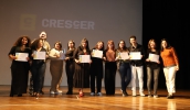 A Secretaria de Desenvolvimento Econômico e Trabalho realizou na última quinta (15) a cerimônia de encerramento das turmas do 1º quadrimestre dos cursos do Crescer (Divulgação/PMMC)