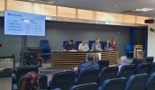 Audiência pública, na Câmara Municipal, foi referente a primeiro quadrimestre, período que vai de janeiro a abril (Foto: Julio Nogueira/Semae)