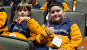 Estudantes das escolas municipais Prof. Mário Portes, Dr. Álvaro de Campos Carneiro, Dr. Benedito Laporte Vieira da Motta e Verª Astrèa Barral Nébias, todas de Jundiapeba, participaram da atividade. . . .