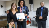 Representantes de Mogi das Cruzes nos Jogos da Melhor Idade foram homenageados em evento realizado nesta sexta-feira, no auditório do prédio da Prefeitura (Divulgação/PMMC)