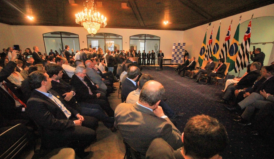 Solenidade foi realizada no Palácio dos Bandeirantes, em São Paulo (Foto Guilherme Berti)