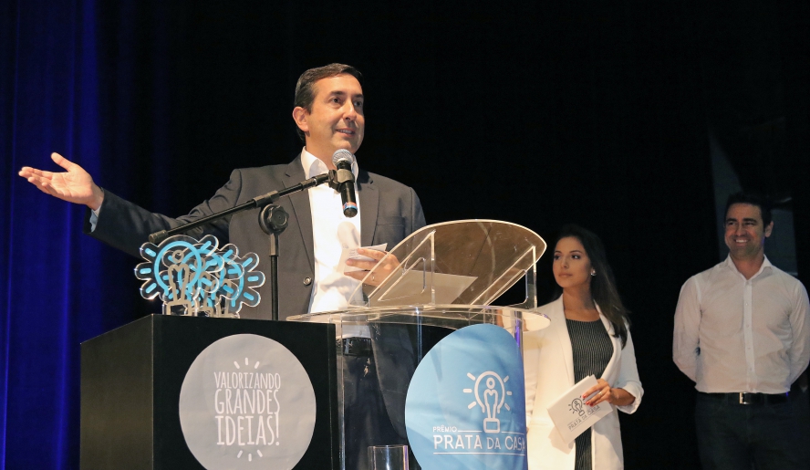 Prefeito Marcus Melo agradeceu a participação dos servidores municipais e destacou a importância do engajamento para a melhoria da cidade (Ney Sarmento/PMMC)