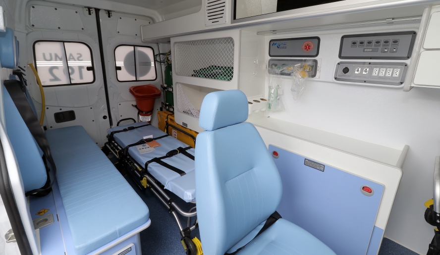 Novas ambulâncias foram enviadas pelo Ministério da Saúde para renovação da frota (foto: Ney Sarmento/PMMC)