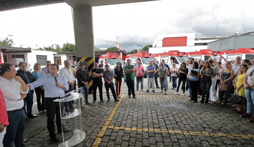 Prefeito Marcus Melo ressaltou avanços na qualidade do atendimento prestado em diversos setores da saúde (foto: Ney Sarmento/PMMC)