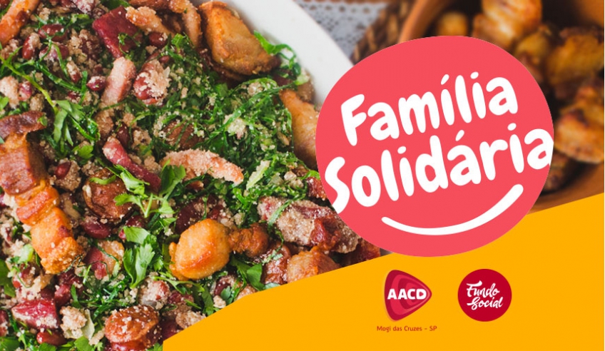 O Almoço Família Solidária, cuja renda será inteiramente revertida para a AACD, será realizado neste domingo e os convites podem ser adquiridos na AACD (Divulgação/ CCS)