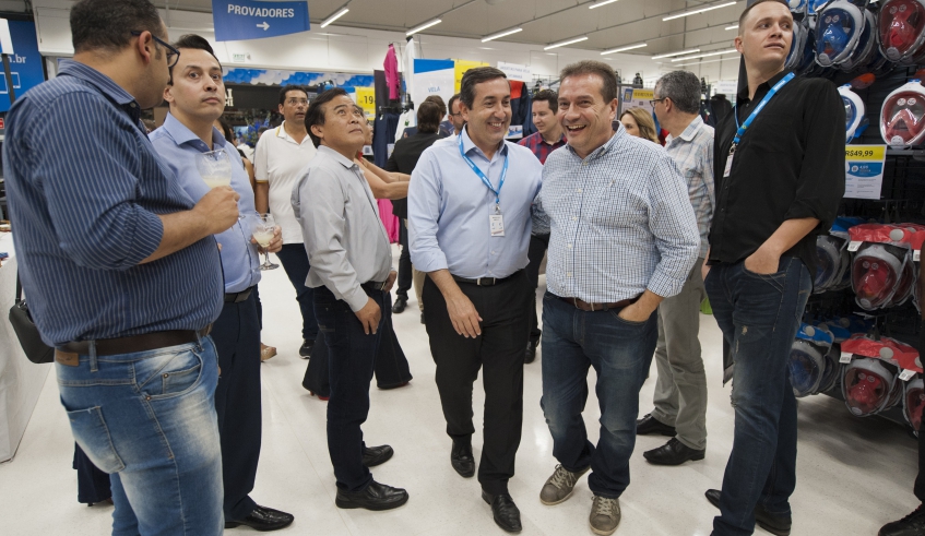 Loja mogiana de multinacional de artigos esportivo é a 27ª unidade da empresa no Brasil (Foto: Junior Lago/PMMC)