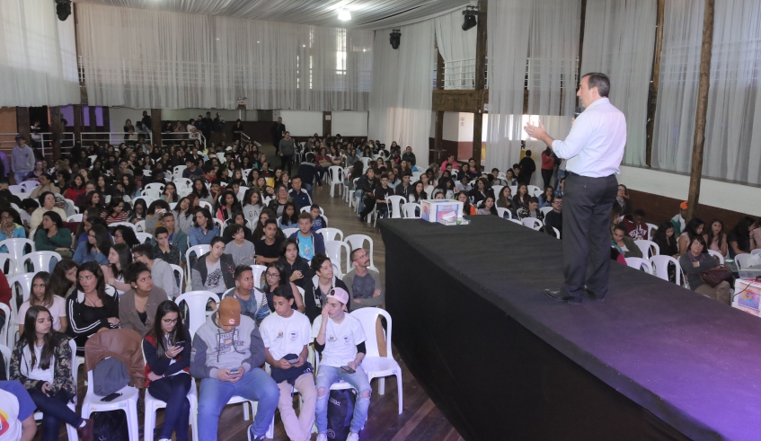 O Encontro de Grêmios Estudantis abrirá o Festival da Juventude 2018 nesta quinta-feira, a partir das 9h30, no Theatro Vasques (Ney Sarmento/ PMMC)