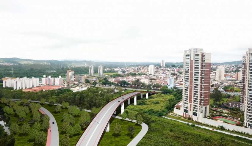 Programa Mogi + Ecotietê prevê a construção da avenida Parque, que receberá o nome de Corredor Ambiental Ecológico Sustentável (CAES)