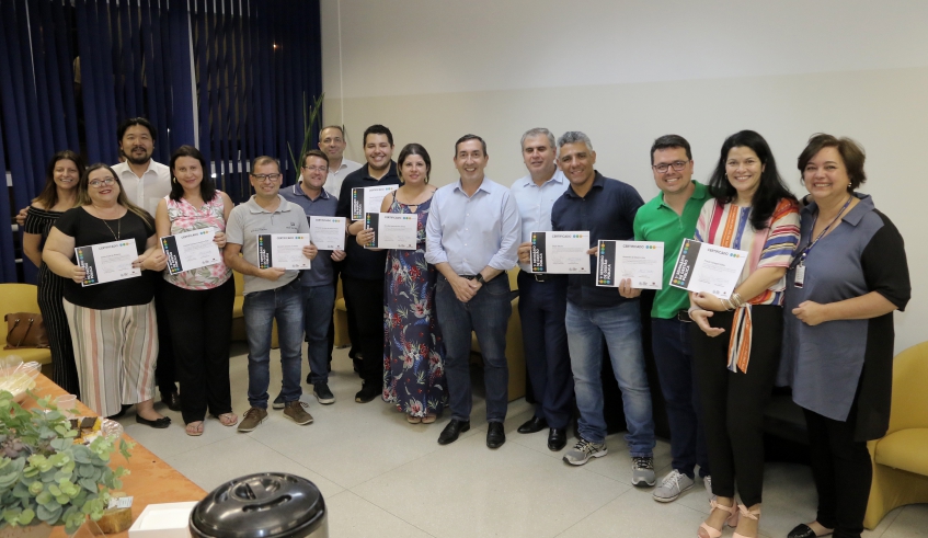 Entrega de certificados fez parte das comemorações pelos 5 anos da Escola de Governo e Gestão (Foto: Ney Sarmento/PMMC)