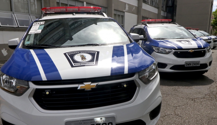 Viaturas reforçam o trabalho desenvolvido pela Guarda Municipal de Mogi das Cruzes e a doação faz parte das comemorações pelos 60 anos da NGK no Brasil (Ney Sarmento/PMMC)
