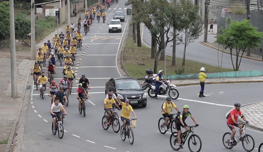 O Passeio Ciclístico Interparques acontecerá neste domingo, a partir das 8 horas, com percurso de 21 quilômetros e participação gratuita da população (Ney Sarmento/PMMC)