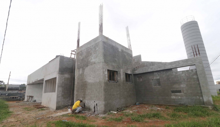 O prazo previsto para a entrega é junho. A obra está com 65% do contrato executado. (Foto: Ney Sarmento/PMMC)
