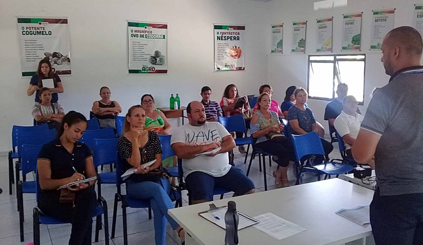 Capacitação teve início nesta segunda-feira (17/02). Ao todo serão sete encontros com carga horária total de 26 horas. (Foto: Divulgação/PMMC)