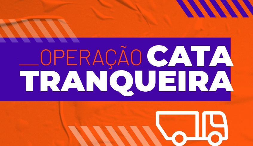 A operação Cata-Tranqueira é realizada pela Secretaria Municipal de Infraestrutura Urbana todos os sábados, em diferentes bairros da cidade