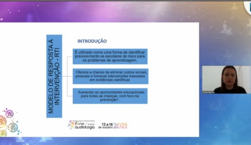 A iniciativa recebeu a premiação "Menção Honrosa" no Congresso Nacional da Sociedade Brasileira de Fonoaudiologia (SBFa) de 2020 e foi apresentado no evento deste ano. (Divulgação/PMMC)