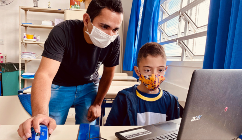 O programa “Aprender mais e ninguém para trás” tem como foco, nesta primeira etapa, a recuperação das aprendizagens durante as férias escolares. (Divulgação/PMMC)
