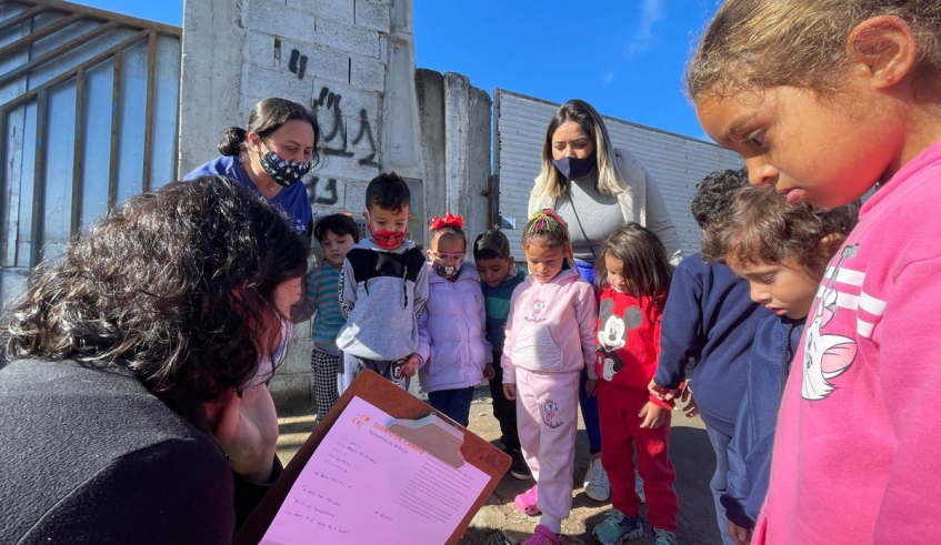 Após a escuta das crianças, agora é vez de pais, responsáveis e profissionais contribuírem para o Plano Municipal pela Primeira Infância (PMPI).(Divulgação/PMMC)