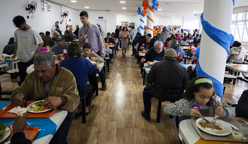 O Bom Prato de Jundiapeba foi inaugurado nesta segunda-feira e tem capacidade para oferecer 1.100 refeições diárias, sendo 300 cafés da manhã e 800 almoços (Pedro Chavedar/ PMMC)