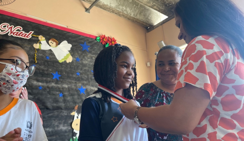 No evento, os alunos recebem um certificado pela participação e as melhores redações são premiadas. (Divulgação/PMMC)