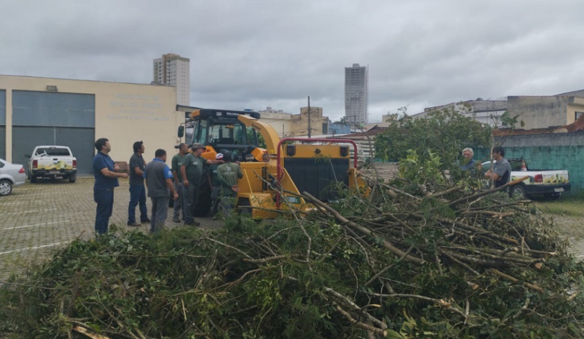 Equipamento chegou à Secretaria Municipal do Verde e está passando por um período de testes, antes de ser incorporado ao cotidiano das equipes de rua (Divulgação/PMMC)