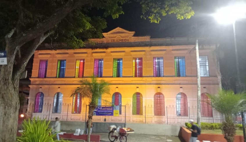 Escola municipal, que completa 129 anos em 2025, está sendo modernizada sem comprometer sua arquitetura e valor histórico. (Divulgação/PMMC)