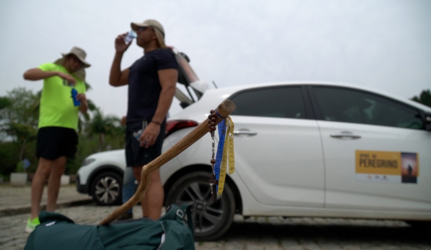 Rota da Luz se inicia em Mogi das Cruzes e vai até Aparecida, oferecendo um caminho mais seguro para os romeiros que buscam o Santuário Nacional (Divulgação/PMMC)