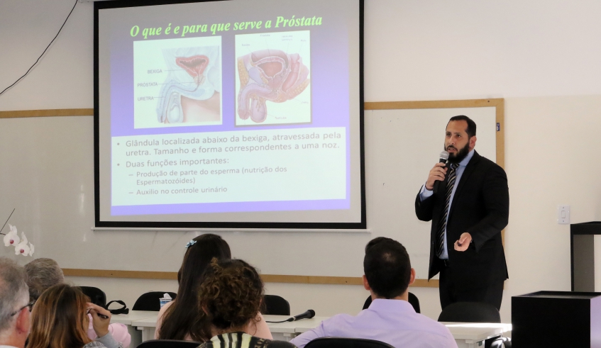O médico urologista Carlos Eduardo Marins apresentará palestra na próxima terça-feira (07/11), às 9h, no auditório da Prefeitura de Mogi das Cruzes (foto: Arquivo/PMMC)