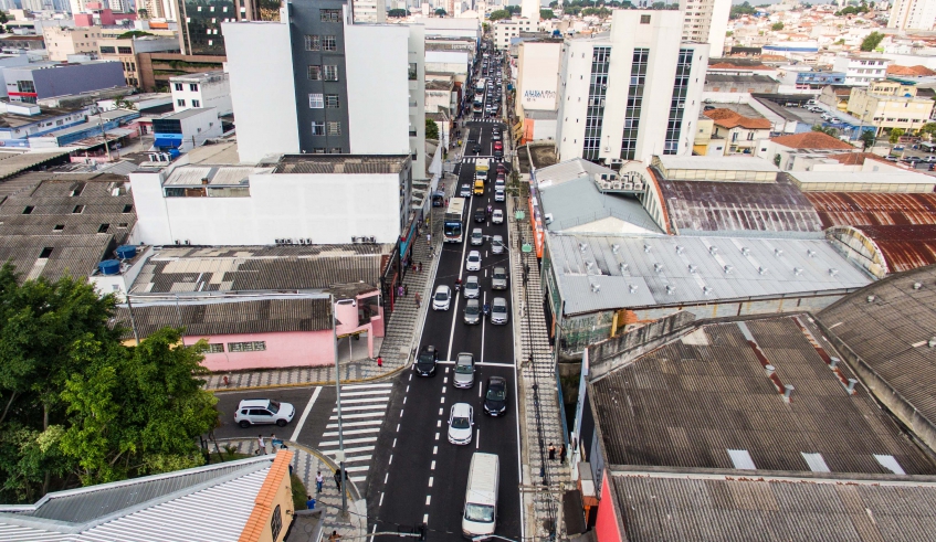 Avenida dos Bancos é totalmente liberada para trânsito 20 dias antes do previsto (Divulgação/PMMC)