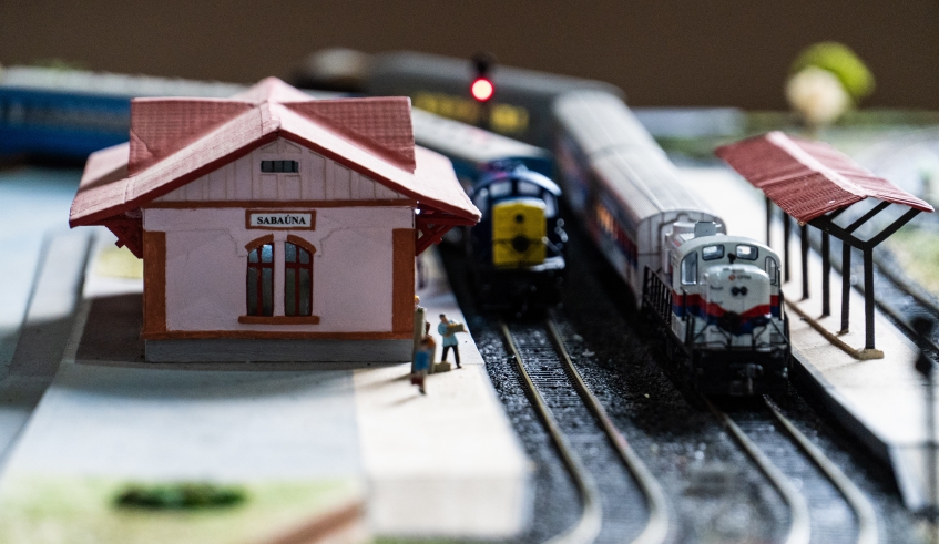 Museu localizado na estação ferroviária de Sabaúna traz a história do setor no município, com atrações que encantam todas as idades (Divulgação/PMMC)