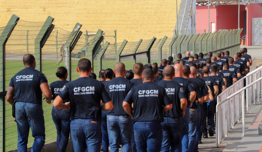 Novos integrantes da Guarda Civil Municipal de Mogi das Cruzes realizaram treinamentos teóricos, físicos e práticos, como preparação para atura na corporação (Divulgação/PMMC)