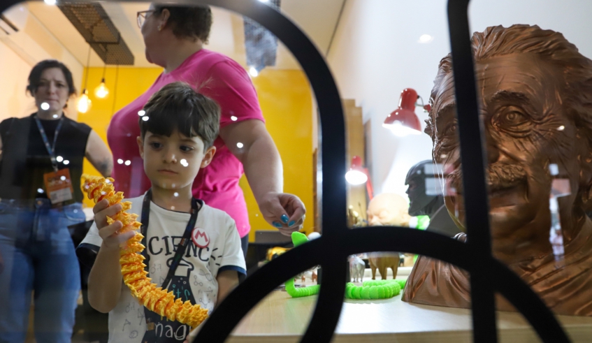 Abertura da terceira edição do Caqui Inova movimenta diversos públicos no Polo de Inovação e Projetos Avançados, o Pipa Hub (Divulgação/PMMC)