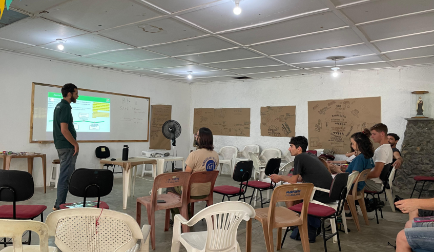 Morador de Guararema, cidade próxima à Mogi das Cruzes, o agroecologo e idealizador da Docce Seiva, Luigi Gerodetti foi professor e aluno do curso. (Divulgação/PMMC)