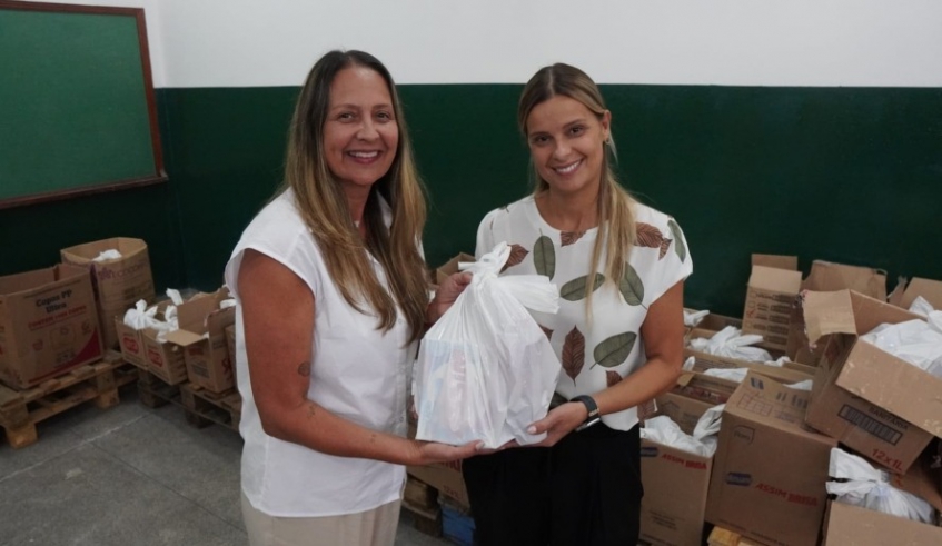 A prioridade neste momento é água potável, produtos de higiene pessoal para crianças e adultos e itens de limpeza, como água sanitária, detergente e sabão em pó (Divulgação/ PMMC)