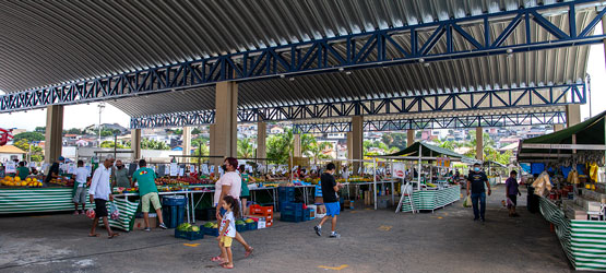 Obra é também uma importante valorização para os profissionais que atuam nas feiras livres (foto: Pedro Chavedar/PMMC)