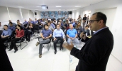 Secretário municipal do Verde e Meio Ambiente, Daniel Teixeira de Lima, reforçou a importância do trabalho educativo com a população (Foto: Guilherme Berti/PMMC)