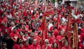 A Entrada dos Palmitos é um dos pontos altos da programação da Festa do Divino Espírito Santo e reuniu neste ano público de aproximadamente 35 mil pessoas Junior Lago/ PMMC)