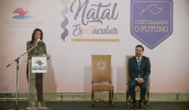 A primeira-dama do Estado e presidente do FUSSESP, Lúcia França, ao lado do chefe de gabinete, Eder Rafel dos Santos, comandou a cerimônia (Junior Largo/ PMMC)