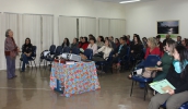 Os participantes do encontro assistiram a palestra “Visão de Mundo e as Leis Naturais” com Ondalva Serrano, do Instituto Auá. (Foto: Divulgação/PMMC)