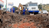Adutora terá 5 quilômetros de extensão e ligará o reservatório da Vila Natal ao futuro Centro de Reservação Vila Moraes (Foto: Guilherme Berti/PMMC)