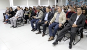 Autoridades participaram da apresentação do Projeto Família Acolhedora, realizada nesta terça-feira, no auditório do prédio sede da Prefeitura de Mogi das Cruzes (foto: Júnior Lago/PMMC)