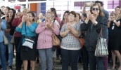 Alunos da Academia da Unica e população de Jundiapeba prestigiou o evento realizado nesta manhã de sexta-feira (foto: Junior Lago/PMMC)