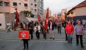 Procissão de abertura da Festa do Divino percorreu algumas das principais vias da região central até a praça Coronel Benedito de Almeida, em frente à Catedral de Santana (Ney Sarmento/PMMC)