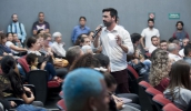 A audiência pública realizada na noite desta quarta-feira lotou o Theatro Vasques e culminou com a aprovação, por parte da população, da doação do Centro Esportivo do Socorro para o Sesc (Junior . . .