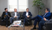 Em reunião com secretário estadual, prefeito busca desenvolvimento para o turismo local