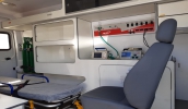 CURE monta ambulância de suporte avançado para atender casos positivos de Coronavírus