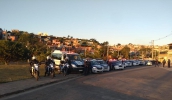 Ação da Guarda Municipal e do Departamento de Fiscalização de Posturas evitou aglomeração de pessoas no Parque Olímpico e apreendeu linha com material cortante (Divulgação)