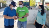 Atividade teve participação do vice-prefeito Juliano Abe; do secretário Daniel Teixeira de Lima, e da gerente executiva da ABREE, Mara Ballam (Foto: Divulgação)