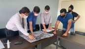 Secretário Sylvio Alkimin se reuniu com proprietários do núcleo irregularmente ocupado na Vila Cléo, para retomar as tratativas em torno da regularização fundiária da área