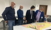 O secretário Sylvio Alkimin esteve na sede do grupo Itaquareia e conversou com representantes da empresa sobre a regularização da Chácara Santo Ângelo